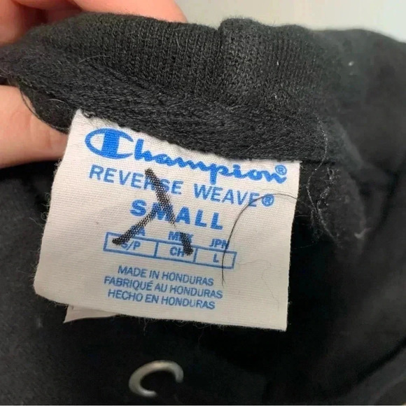 Champion reverse  bold letters champion hoodie - Picture 5 of 8